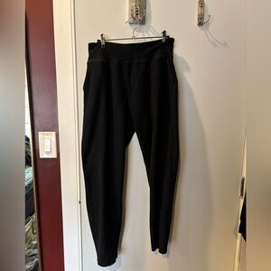 Beyond Yoga Spacedye Jogger Legging Pants, Black, Size Medium
